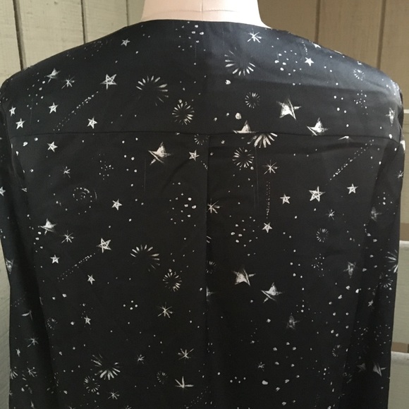 Sam & Lavi Button Up Star Collar Long Sleeve Dress - Picture 7 of 11